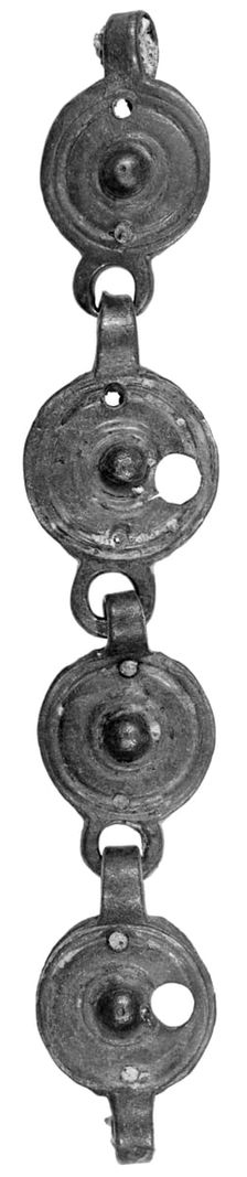 Belt or Chain with Four Circular Links, 1st century B.C.-1st century A.D. Creator: Unknown