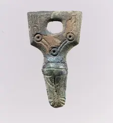 Belt Ornament (?), Frankish, middle of 6th century. Creator: Unknown