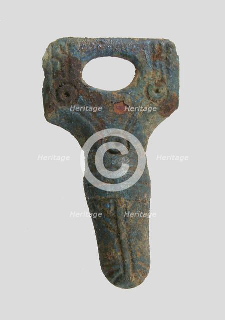Belt Ornament, Frankish, Middle of the 6th century. Creator: Unknown.