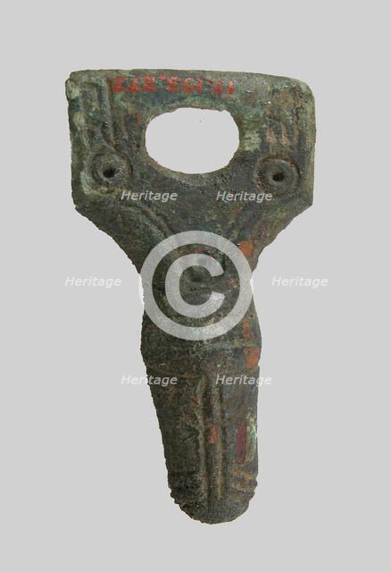 Belt Ornament, Frankish, middle of the 6th century. Creator: Unknown.