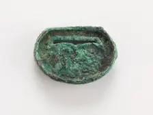 Belt ornament (part of a group of ten), Goryeo period, 12th-14th century. Creator: Unknown