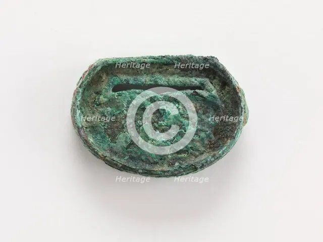 Belt ornament (part of a group of ten), Goryeo period, 12th-14th century. Creator: Unknown.