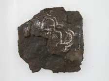 Belt Plate Fragment, Frankish, 4th-7th century. Creator: Unknown