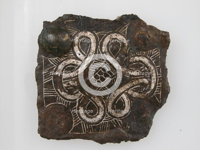 Belt Plate, Frankish, 4th-7th century. Creator: Unknown.