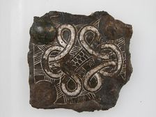 Belt Plate, Frankish, 4th-7th century. Creator: Unknown