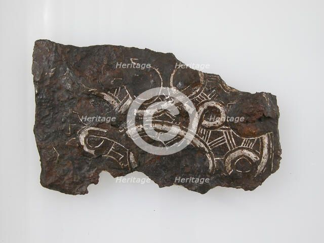 Belt Plate, Frankish, 4th-7th century. Creator: Unknown.