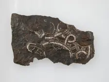 Belt Plate, Frankish, 4th-7th century. Creator: Unknown