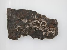 Belt Plate, Frankish, 4th-7th century. Creator: Unknown