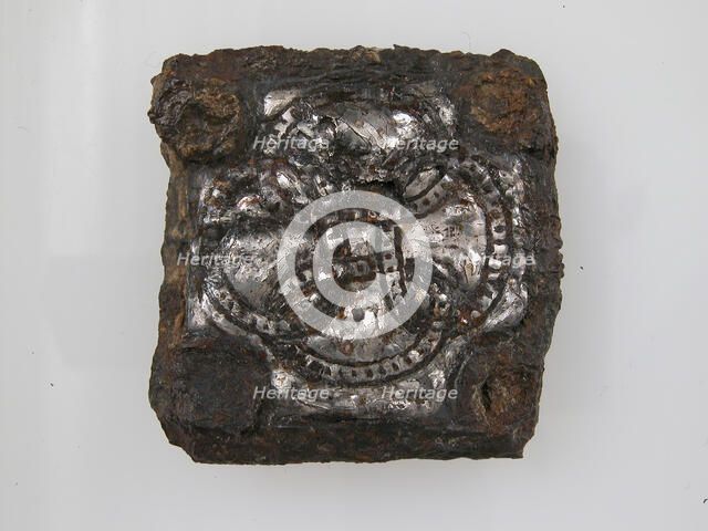 Belt Plate, Frankish, 6th-7th century. Creator: Unknown.
