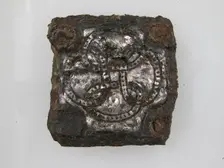Belt Plate, Frankish, 6th-7th century. Creator: Unknown