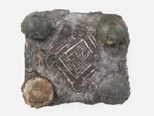 Belt Plate, Frankish, 6th-7th century. Creator: Unknown