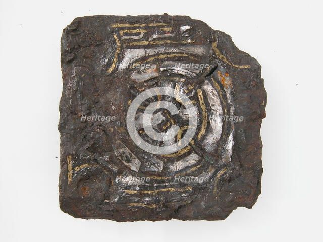 Belt Plate, Frankish, 6th-7th century. Creator: Unknown.