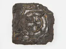 Belt Plate, Frankish, 6th-7th century. Creator: Unknown