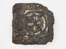 Belt Plate, Frankish, 6th-7th century. Creator: Unknown