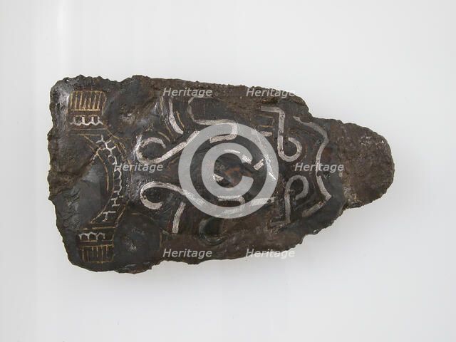 Belt Plate, Frankish, 7th century. Creator: Unknown.