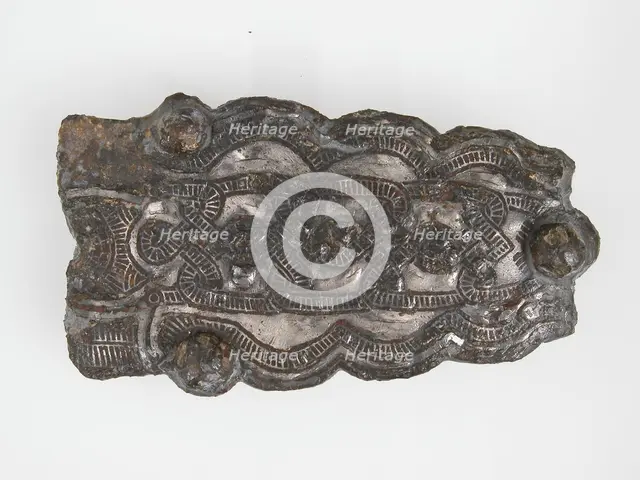 Belt Plate, Frankish, 7th century. Creator: Unknown.