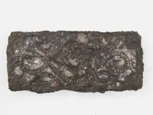 Belt Plate, Frankish, 7th century. Creator: Unknown