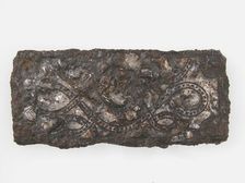 Belt Plate, Frankish, 7th century. Creator: Unknown
