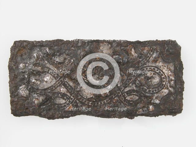 Belt Plate, Frankish, 7th century. Creator: Unknown.