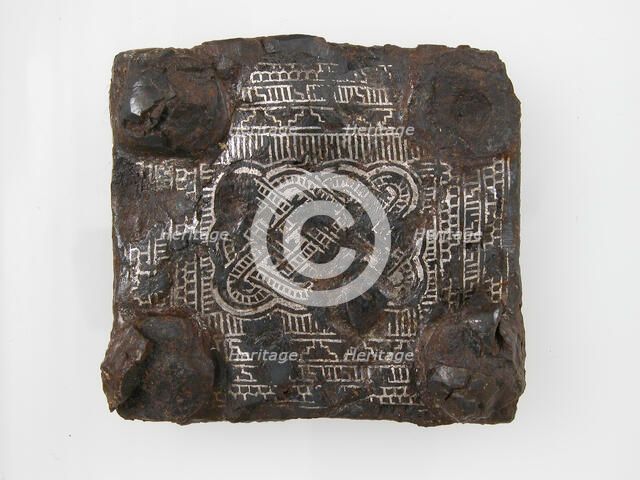 Belt Plate, Frankish, 7th century. Creator: Unknown.