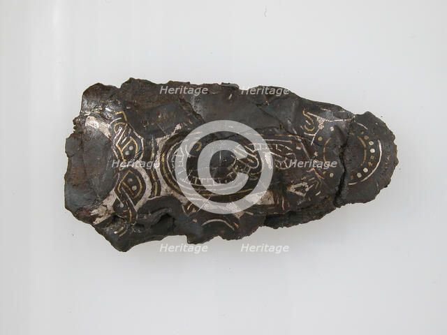 Belt Plate, Frankish, late 7th century. Creator: Unknown.