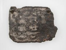 Belt Plate, Frankish or Burgundian, 4th-7th century. Creator: Unknown