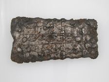 Belt Plate, Frankish or Burgundian, 7th century. Creator: Unknown