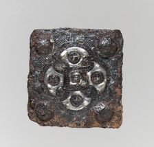 Belt Plate, Frankish or Burgundian, 7th century. Creator: Unknown