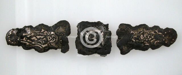 Belt Plates, Frankish, late 7th century. Creator: Unknown.