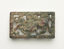 Belt plaque, Han dynasty, 206 BCE-220 CE. Creator: Unknown