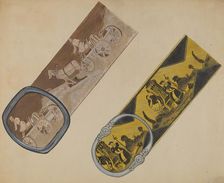 Belts, c. 1936. Creator: Gladys Cook