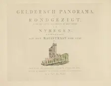 Belvédère in Nijmegen, 1815-1824. Creator: Derk Anthony van de Wart