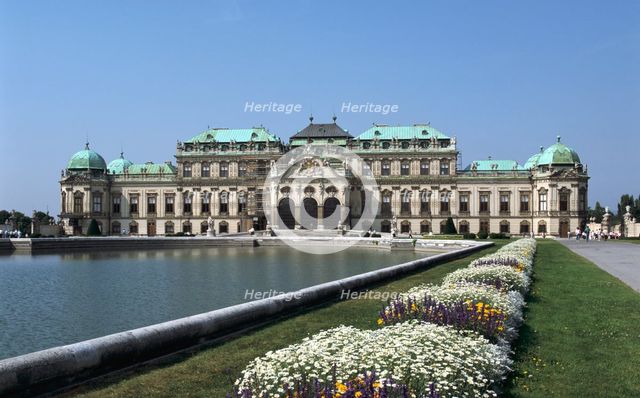 Belvedere Palace, Vienna, Austria. Creator: Peter Thompson.