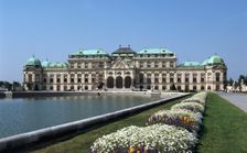 Belvedere Palace, Vienna, Austria. Creator: Peter Thompson