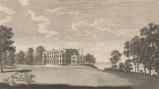 Belvidere House, near Erith, in the County of Kent, from Edward Hasted's, The History a..., 1777-90. Creator: Richard Bernard Godfrey