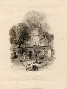 Bemerside Tower, 1833. Creator: John Horsburgh