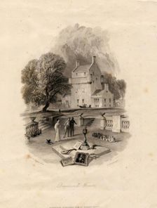 Bemerside Tower, 1833. Creator: John Horsburgh