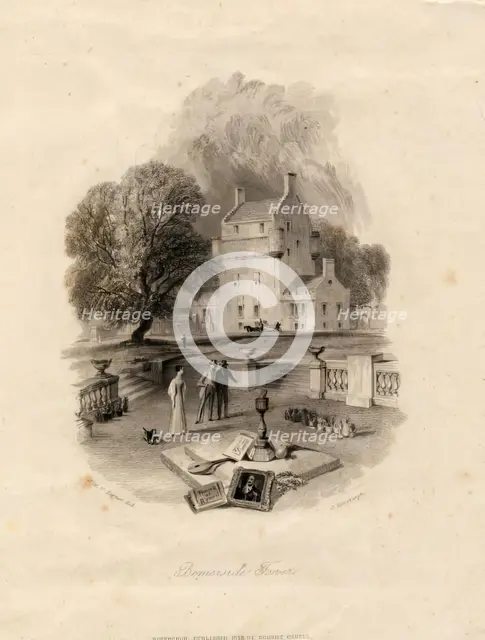Bemerside Tower, 1833. Creator: John Horsburgh.