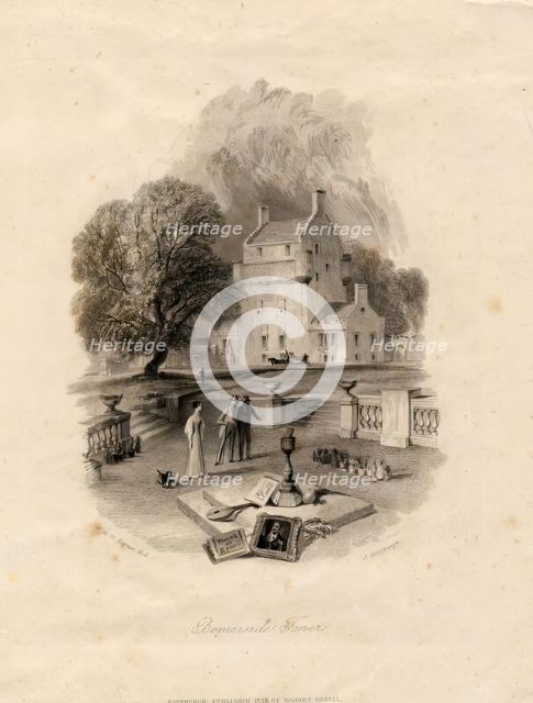 Bemerside Tower, 1833. Creator: John Horsburgh.