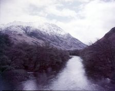 Ben Attow and River Croe near Loch Duich, Scotland, c1955. Creator: Arthur Charles Kirby Ware