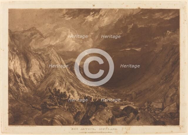 Ben Arthur, published 1819. Creator: JMW Turner.