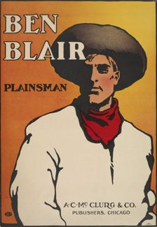 Ben Blair plainsman, c1895 - 1911. Creator: Unknown