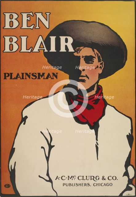 Ben Blair plainsman, c1895 - 1911. Creator: Unknown.