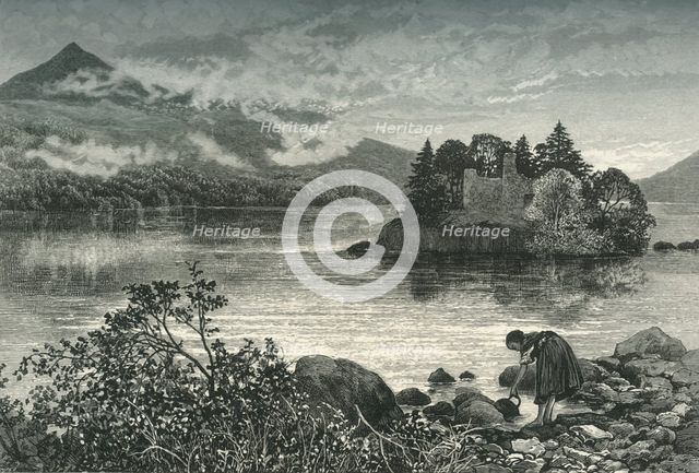 'Ben Lomond and Inveruglas Isle', c1870.