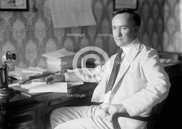 Ben S. Allen, Chf. Pub. Inf. Div. Food Admin., 1917. Creator: Harris & Ewing.