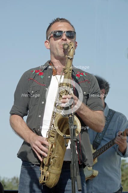 Ben Somers, The Coalminers, Jazz on the Vine, Sevenoaks, Kent, 13 Sep 2020. Creator: Brian O'Connor.