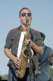 Ben Somers, The Coalminers, Jazz on the Vine, Sevenoaks, Kent, 13 Sep 2020. Creator: Brian O'Connor