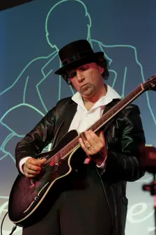 Ben Tyzack, Crawley Blues Festival, Hawth, Crawley, Oct 2015. Artist: Brian O'Connor