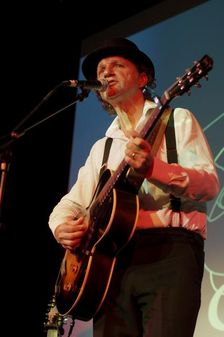 Ben Tyzack, Crawley Blues Festival, Hawth, Crawley, Oct 2015. Artist: Brian O'Connor