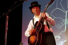 Ben Tyzack, Crawley Blues Festival, Hawth, Crawley, Oct 2015. Artist: Brian O'Connor